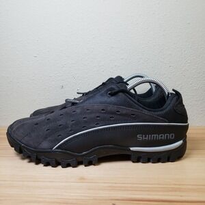 Shimano Men's Size 9 Mountain Biking Shoes Sneakers Black Model SH-MT30 Cycling